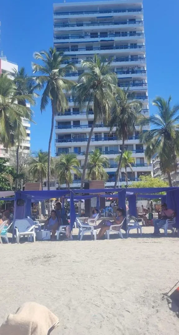 Apartmán Apto Vista Al Mar En Playa Rodadero Santa Marta